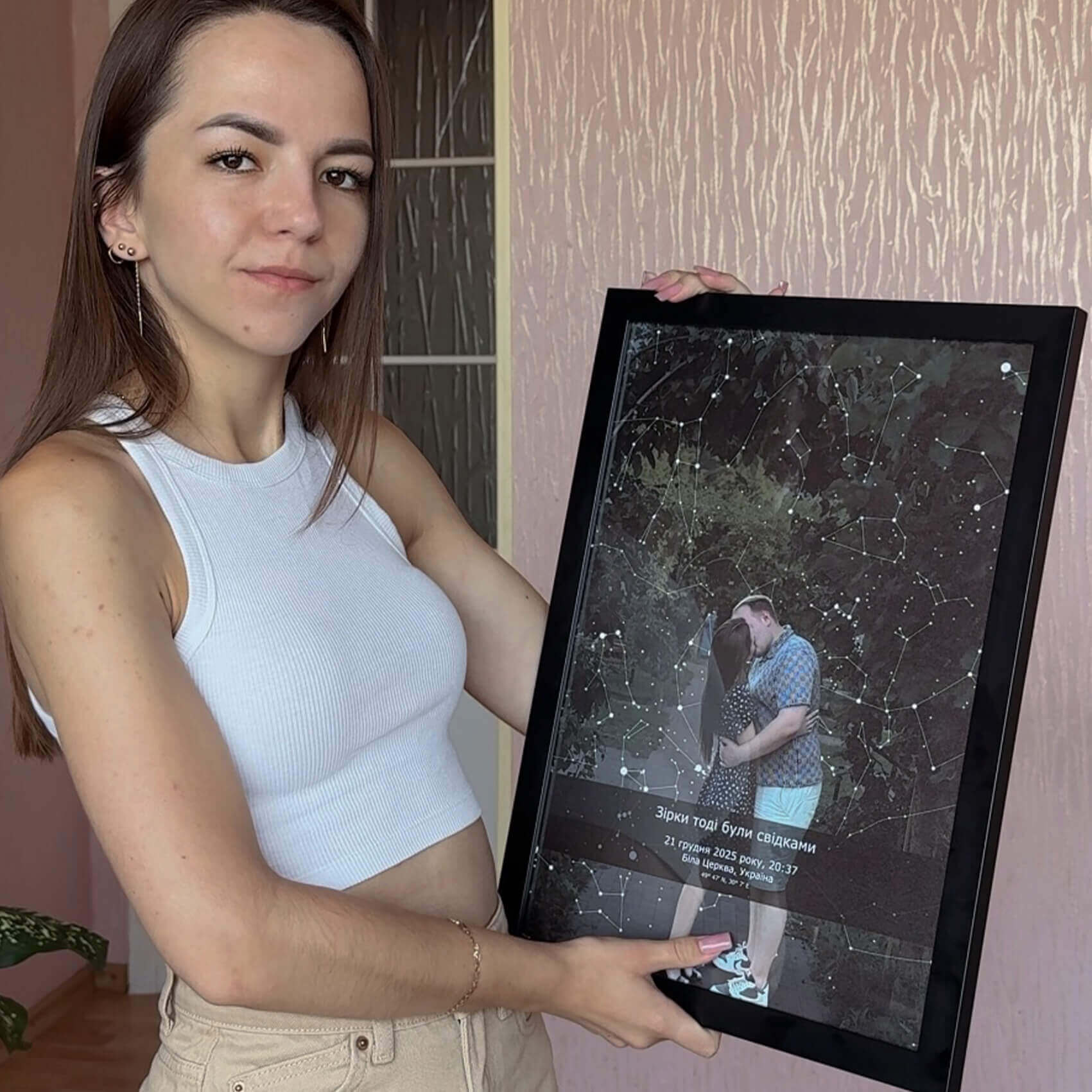 зоряна карта у реальному замовленні